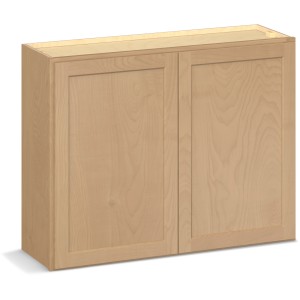 RELIABILT Parkstone II Wall Cabinet, Wheat Stained, 39" W, 2 Doors, Fully Assembled - 641500 | Lowe's Pro Supply